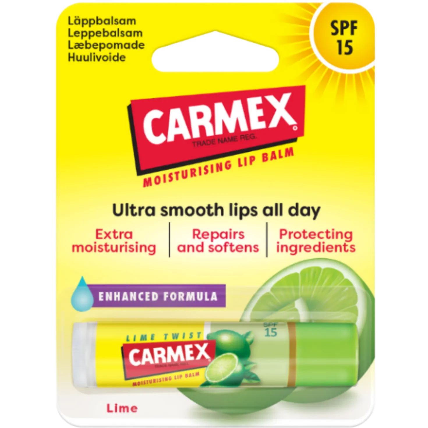 Carmex Ultra Huulivoide Lime SPF15 - 4,25 g
