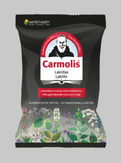 Carmolis Lakritsa Kurkkukaramelli 75 g