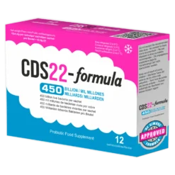 CDS22-formula 450 miljardia - Maitohappobakteerijauhe 12 annospussia - Päiväys 01/2027