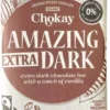 Chokay Amazing Extra Dark Chocolate Bar - Tumma Suklaa 65 % Sokeriton 70 g