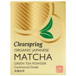 Clearspring Ceremonial Grade - Luomu Matcha Teejauhe 30g