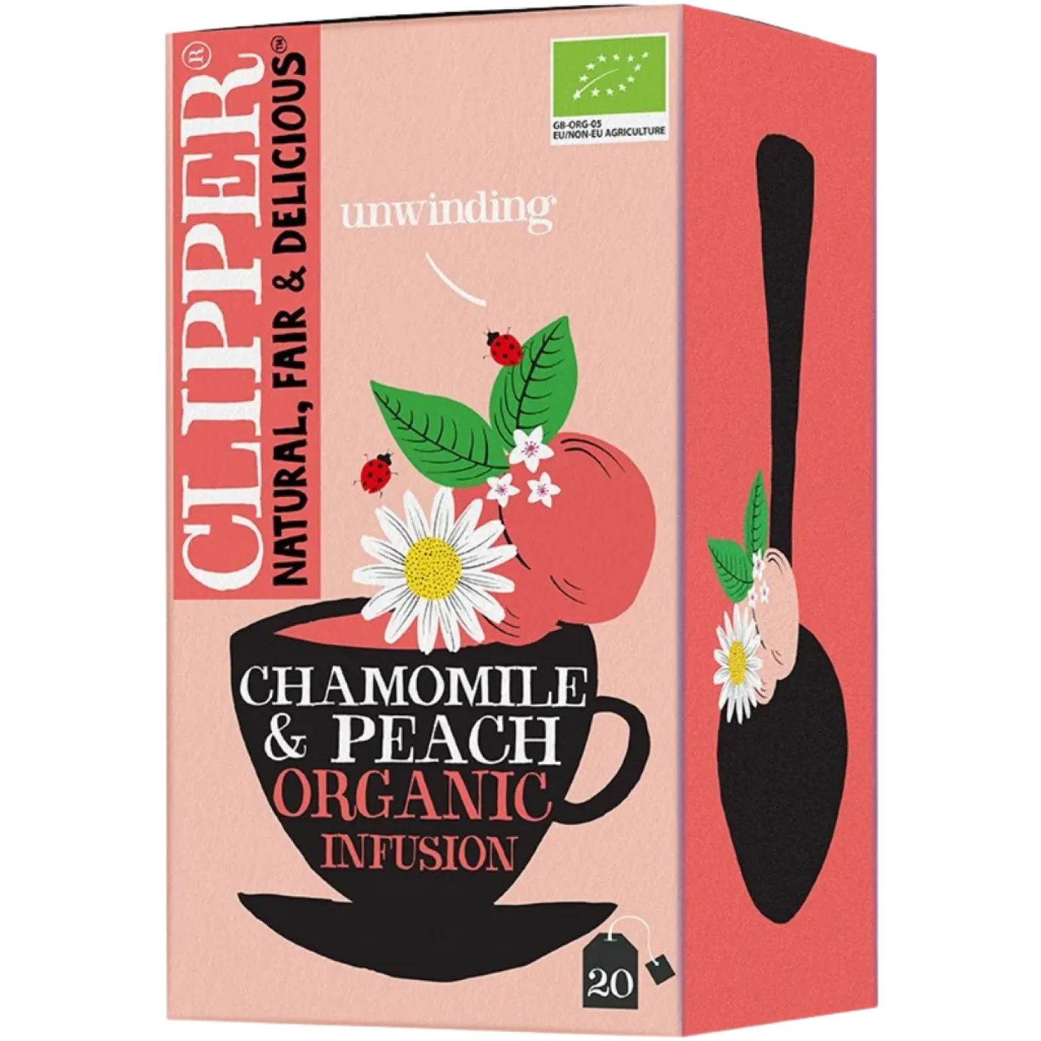 Clipper Chamomile & Peach Infusion 20 pss