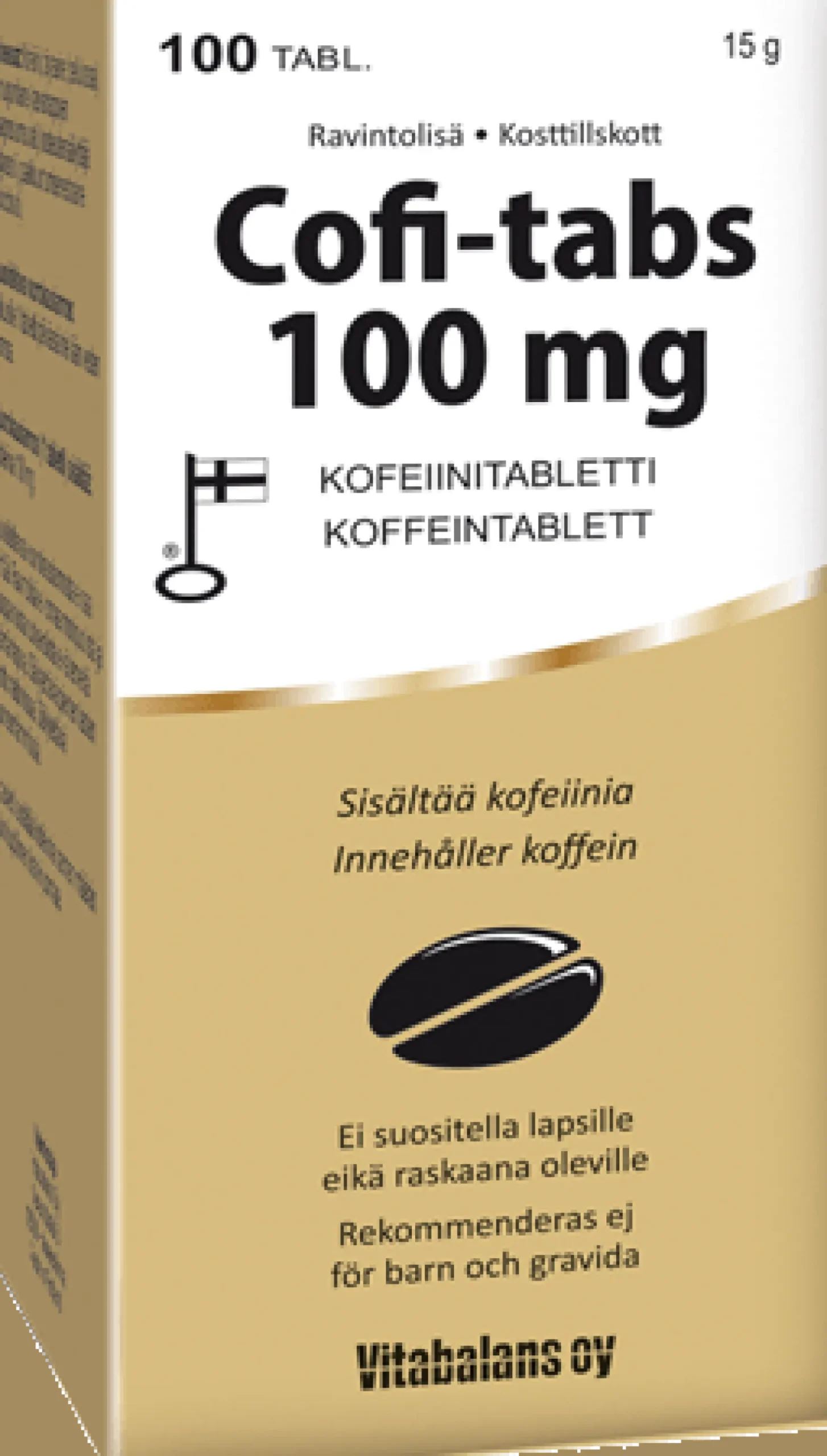 Cofi-tabs 100 mg 100 tabl.