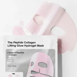 COSRX The Peptide Collagen Lifting Glow Hydrogel Mask - Kasvonaamio 3 kpl