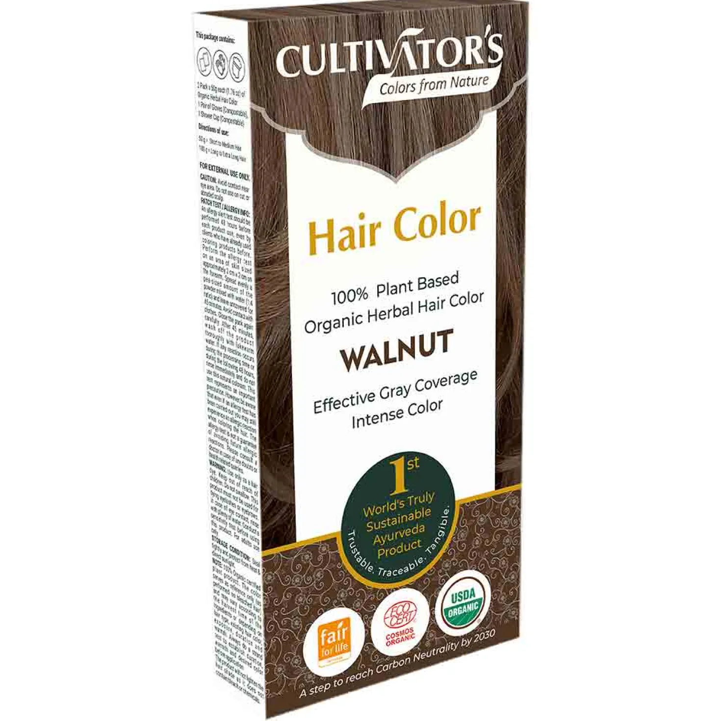 Cultivators Hair Color Walnut - Kasvihiusväri 100 g