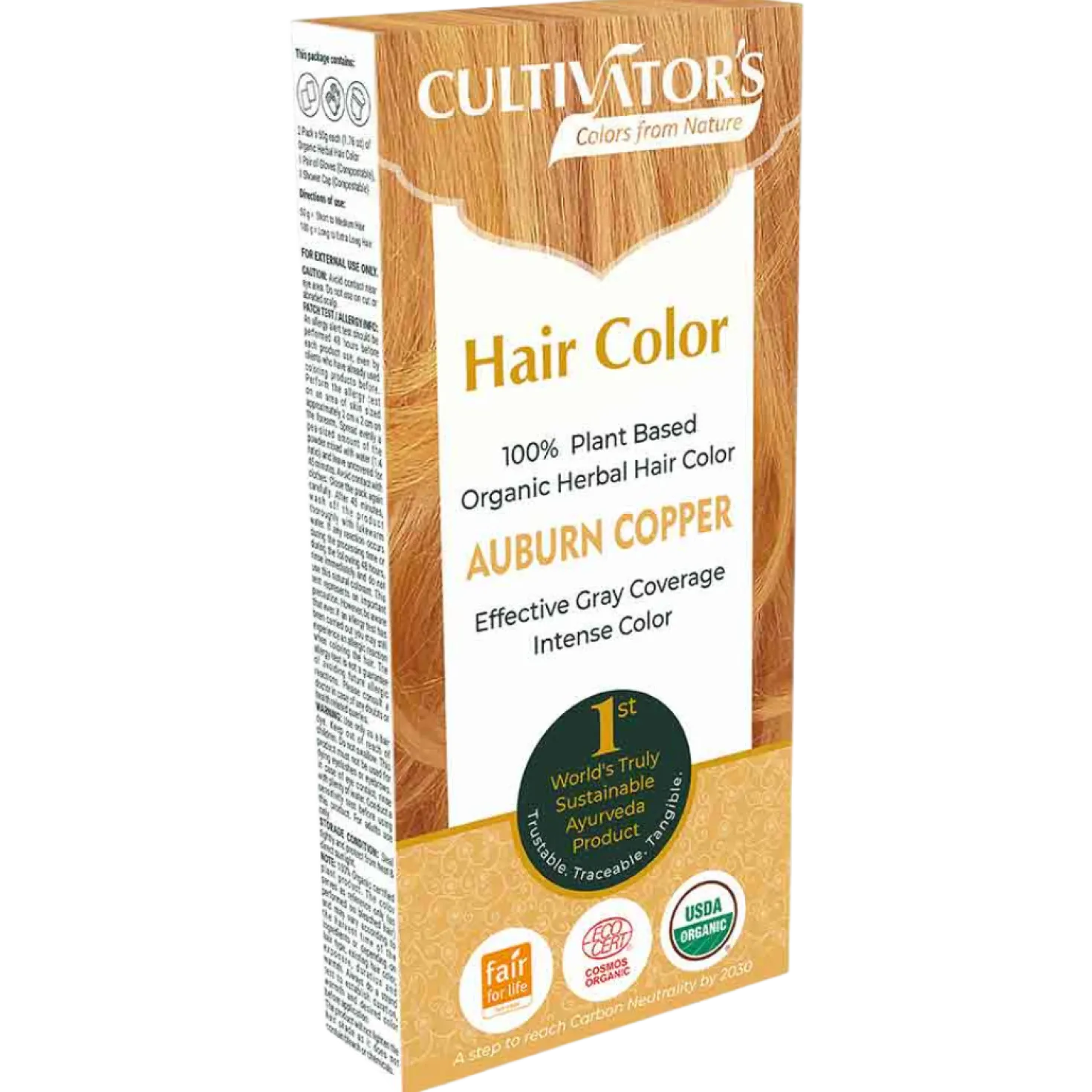 Cultivators Hair Colour Auburn Copper - Kasvihiusväri 100 g