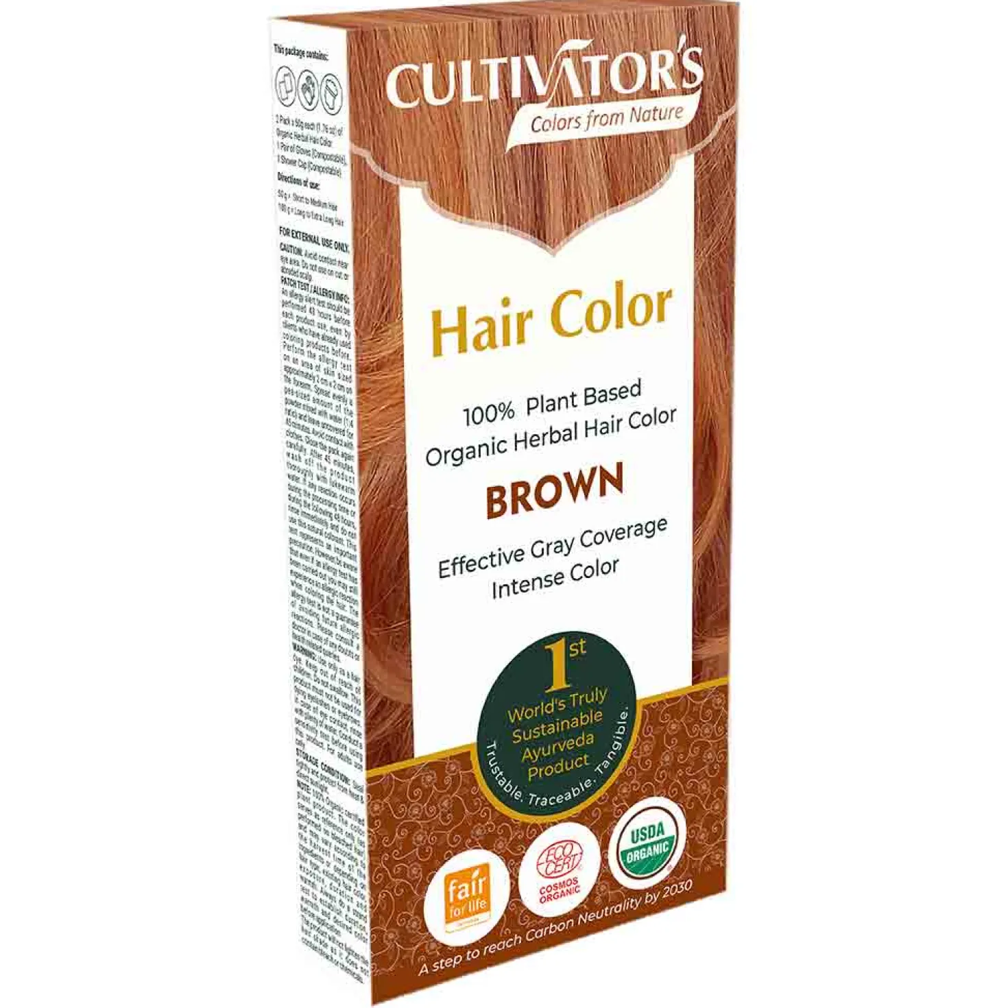 Cultivators Hair Colour Brown - Kasvihiusväri 100 g