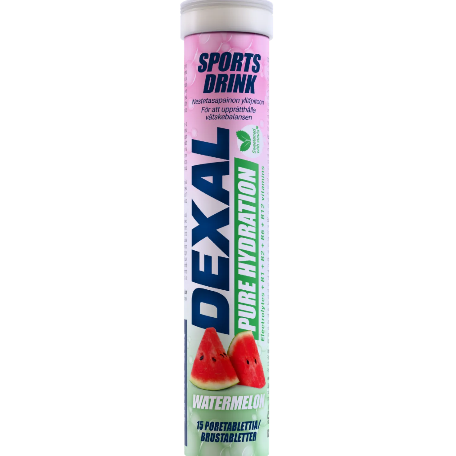 Dexal Pure Hydration Watermelon - Urheilujuoma 15 poretablettia