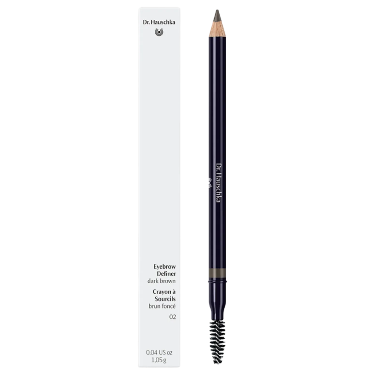 Dr. Hauschka Eyebrow Definer - Kulmakynä Dark Brown 02