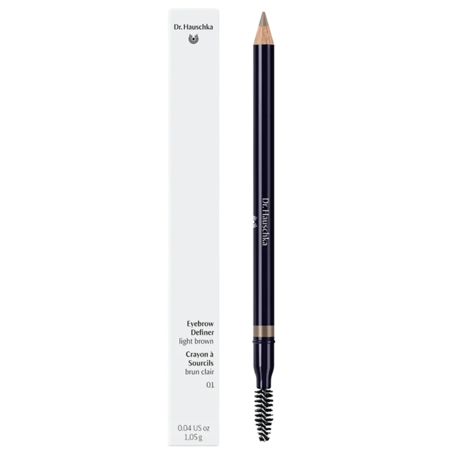 Dr. Hauschka Eyebrow Definer - Kulmakynä Light Brown 01