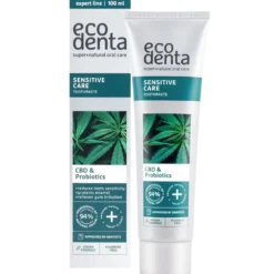 Ecodenta Sensitive Toothpaste With CBD and Probiotics - Hammastahna 100 ml
