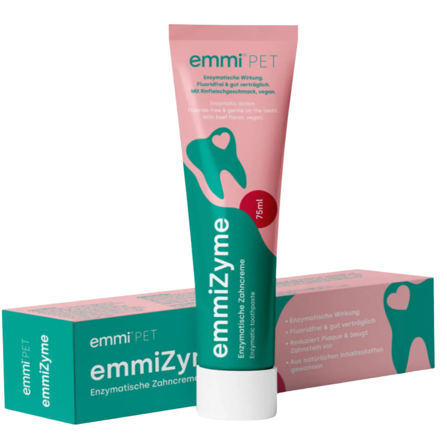 emmi®-pet emmiZyme Puhdistava Hammasgeeli lemmikeille 75 ml