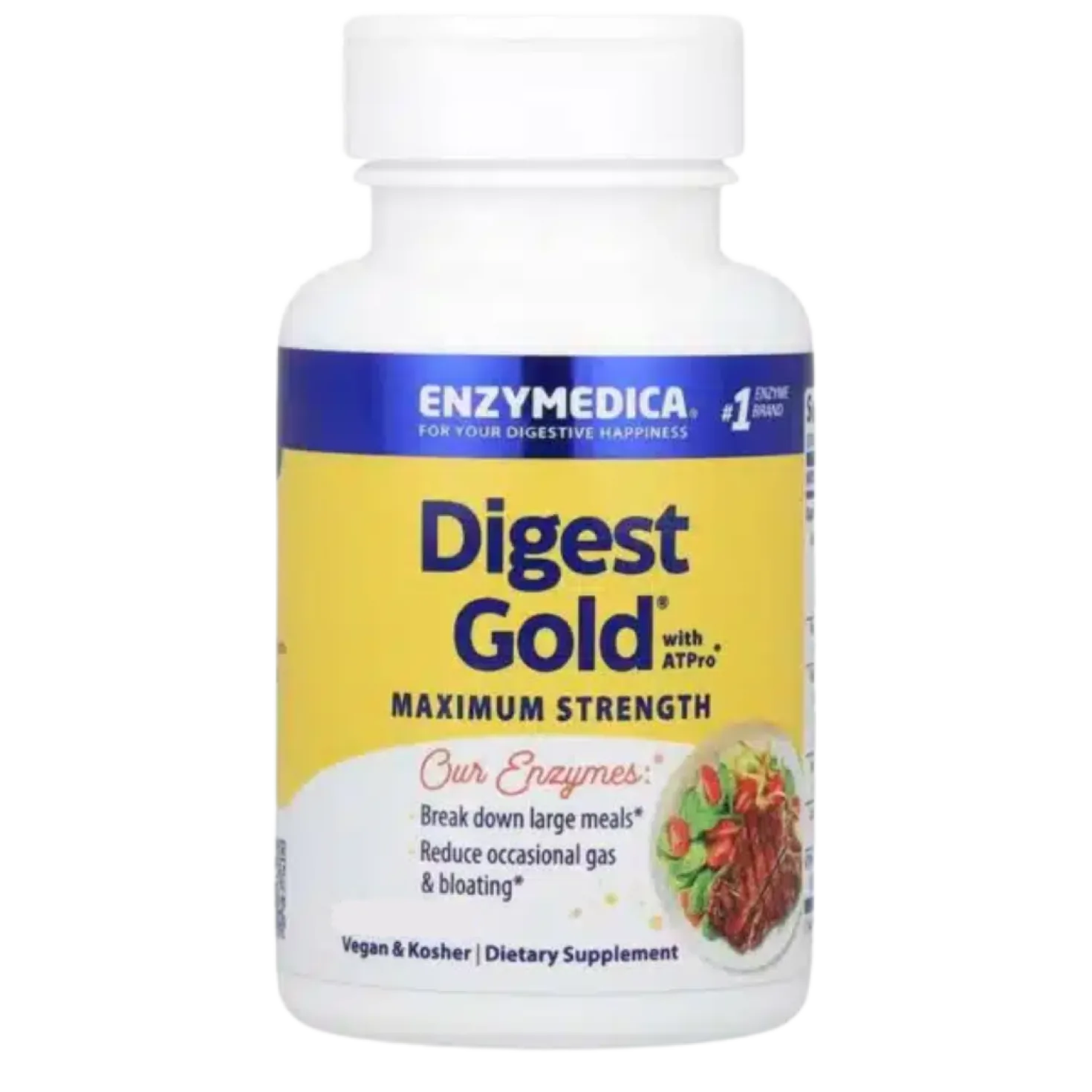 Enzymedica Digest Gold - Ruoansulatusentsyymi 120 kaps.