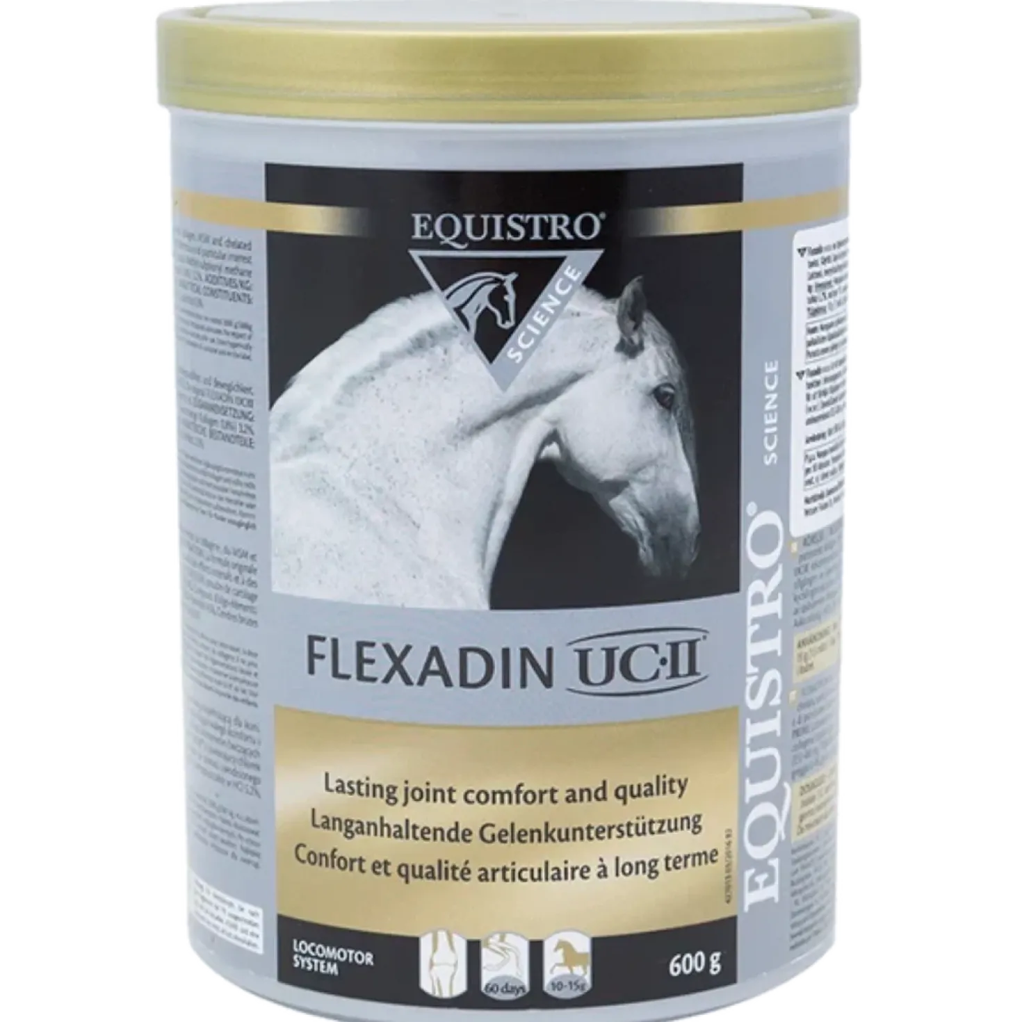 Equistro Flexadin - Täydennysrehu Hevosille 600 g - erä