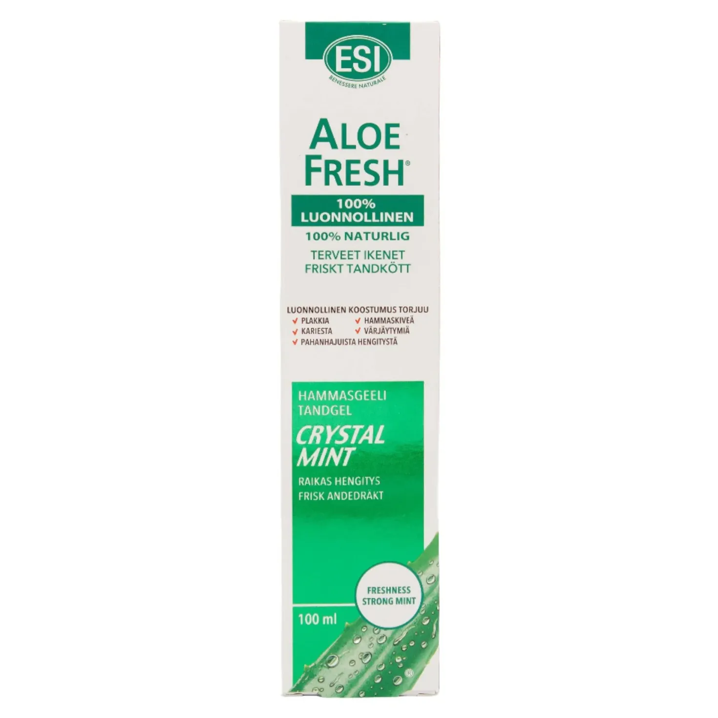 ESI Aloe Fresh Crystal Mint Hammasgeeli 100 ml