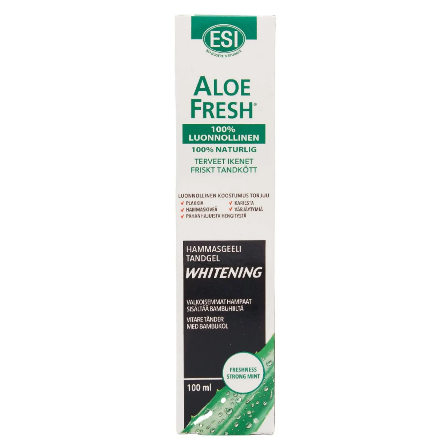 ESI Aloe Fresh Whitening Bambuhiili Hammasgeeli 100 ml