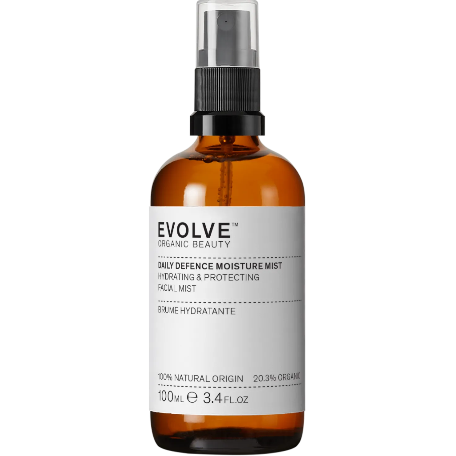 Evolve Organic Beauty Daily Defence Moisture Mist - Kasvosuihke 100 ml