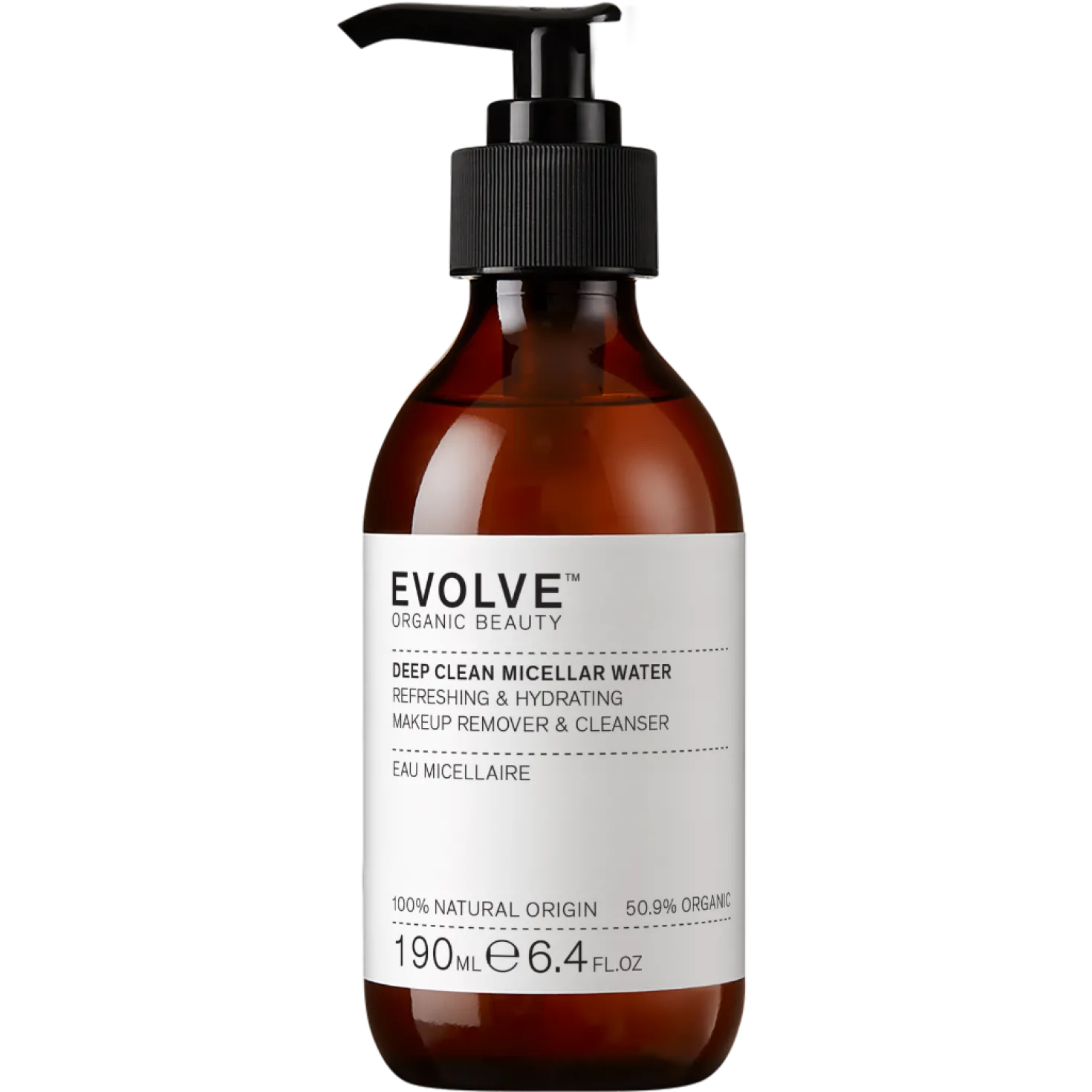 Evolve Organic Beauty Deep Clean Micellar Water - Misellivesi 190 ml
