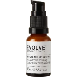 Evolve Organic Beauty 360 Eye and Lip Contour - Huulten- ja silmänympärysvoide 15 ml