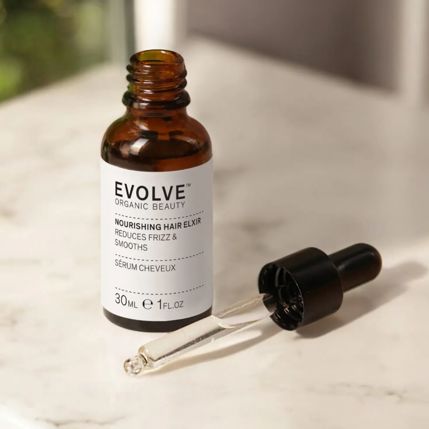 Evolve Organic Beauty Nourishing Hair Elixir - Hiusseerumi 30 ml