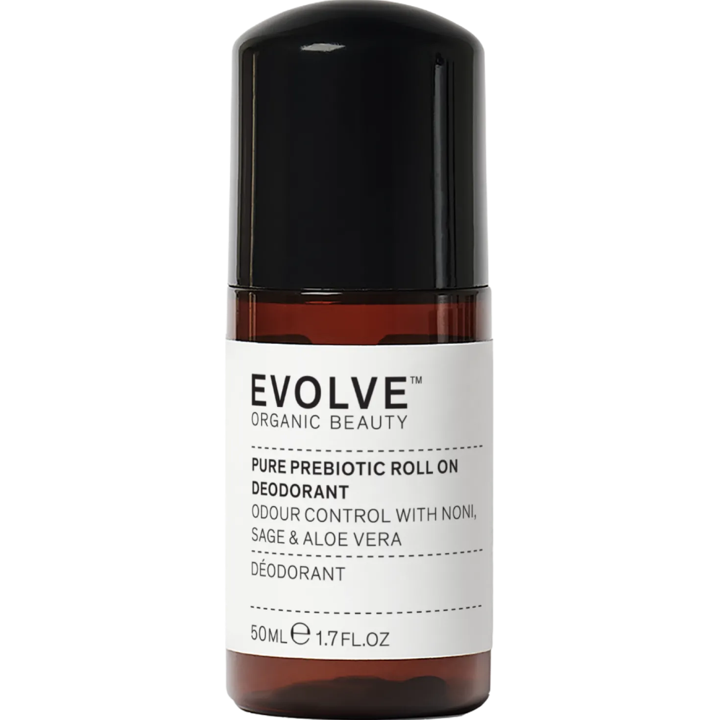 Evolve Organic Beauty Pure Prebiotic Roll On Deodorant - Deodorantti 50 ml