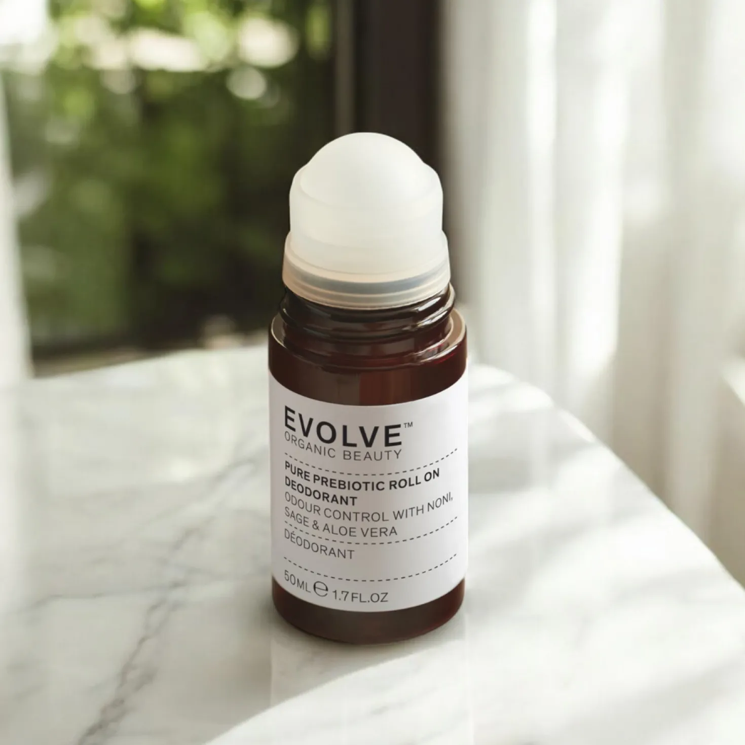 Evolve Organic Beauty Pure Prebiotic Roll On Deodorant - Deodorantti 50 ml