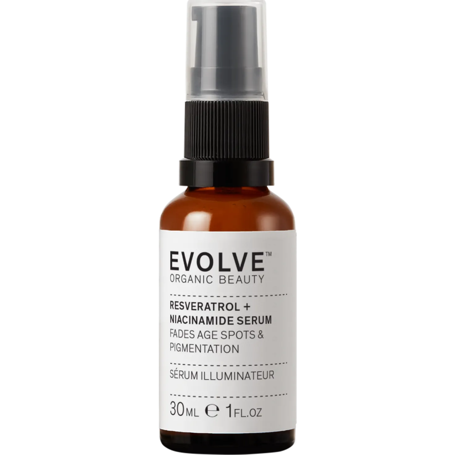 Evolve Organic Beauty Resveratrol + Niacinamide Serum 30 ml