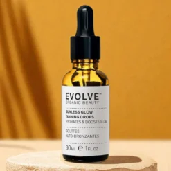 Evolve Organic Beauty Sunless Glow Tanning Drops - Itseruskettavat Tipat 30 ml