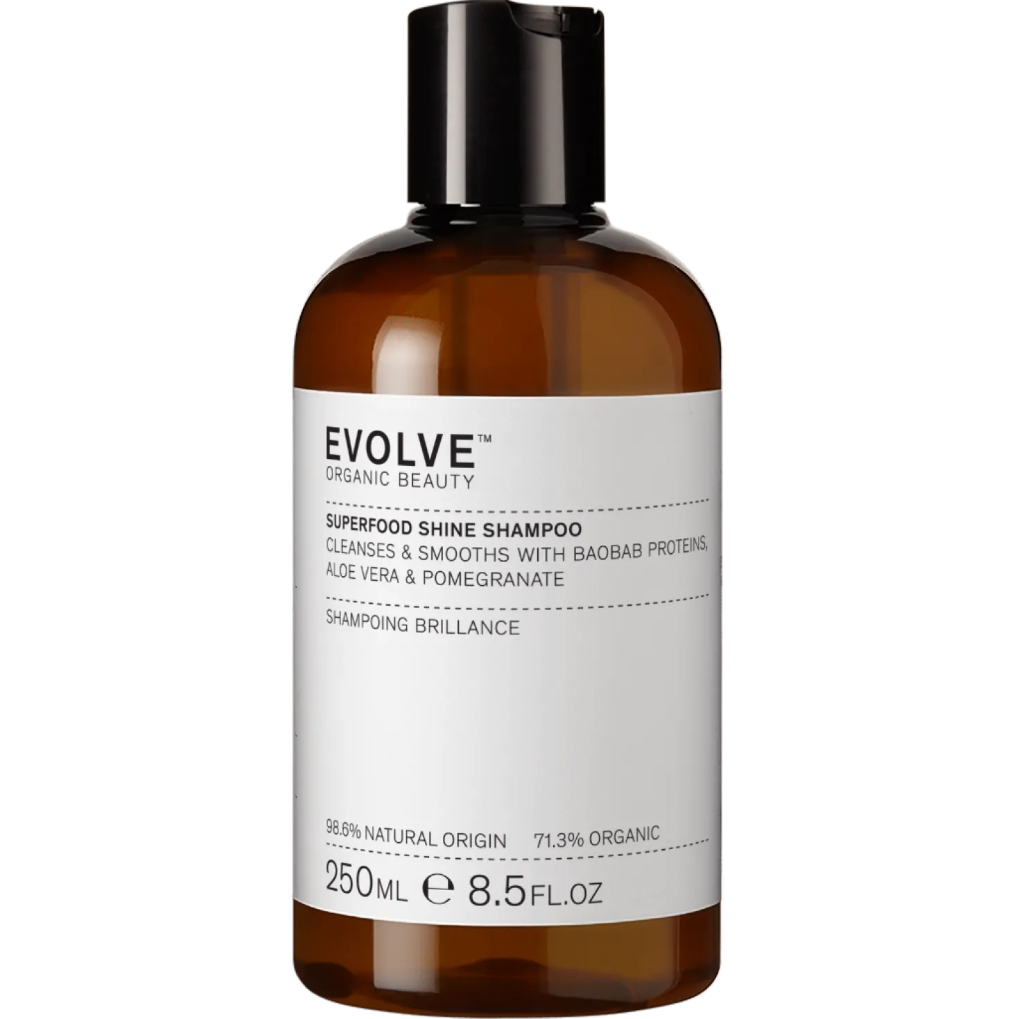 Evolve Organic Beauty Superfood Shine Shampoo 250 ml - poistuu