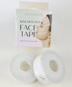 Faceimage Kinesioteippi kasvoille Regular 2 x 2,5 cm x 5 m