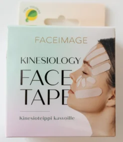 Faceimage Kinesioteippi Kasvoille Regular 2 x 2,5 cm x 5 m - Beige