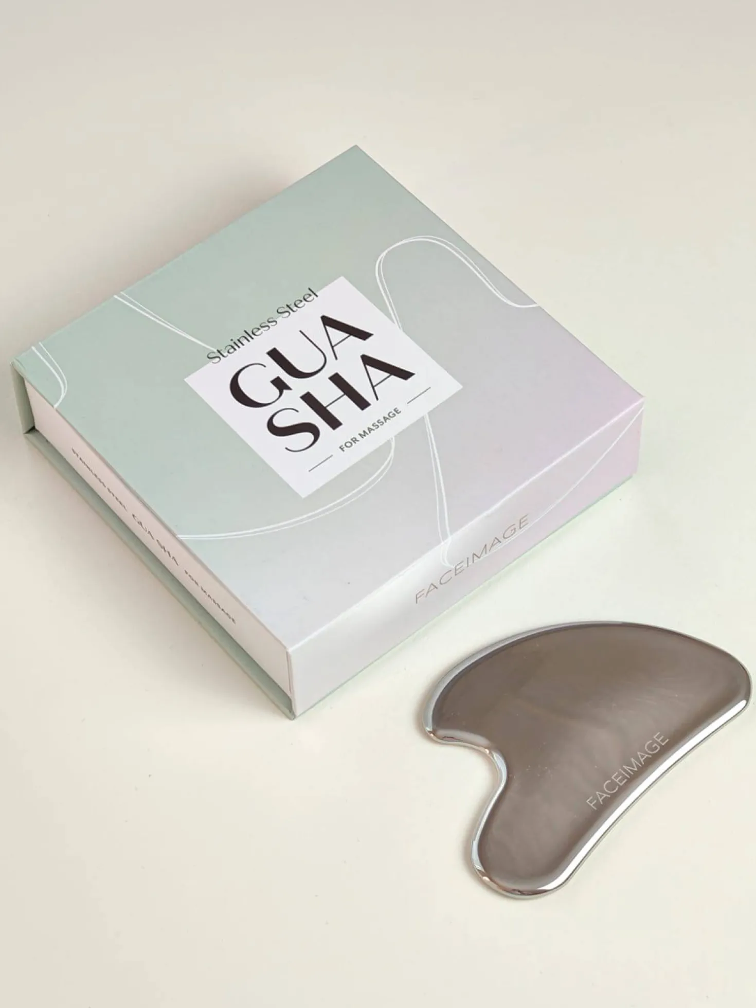 Faceimage Stainless Steel Gua Sha-lasta