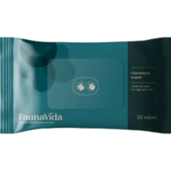FaunaVida Cloraderm Pocket Wipes - Kosteat Puhdistuspyyhkeet 20 kpl