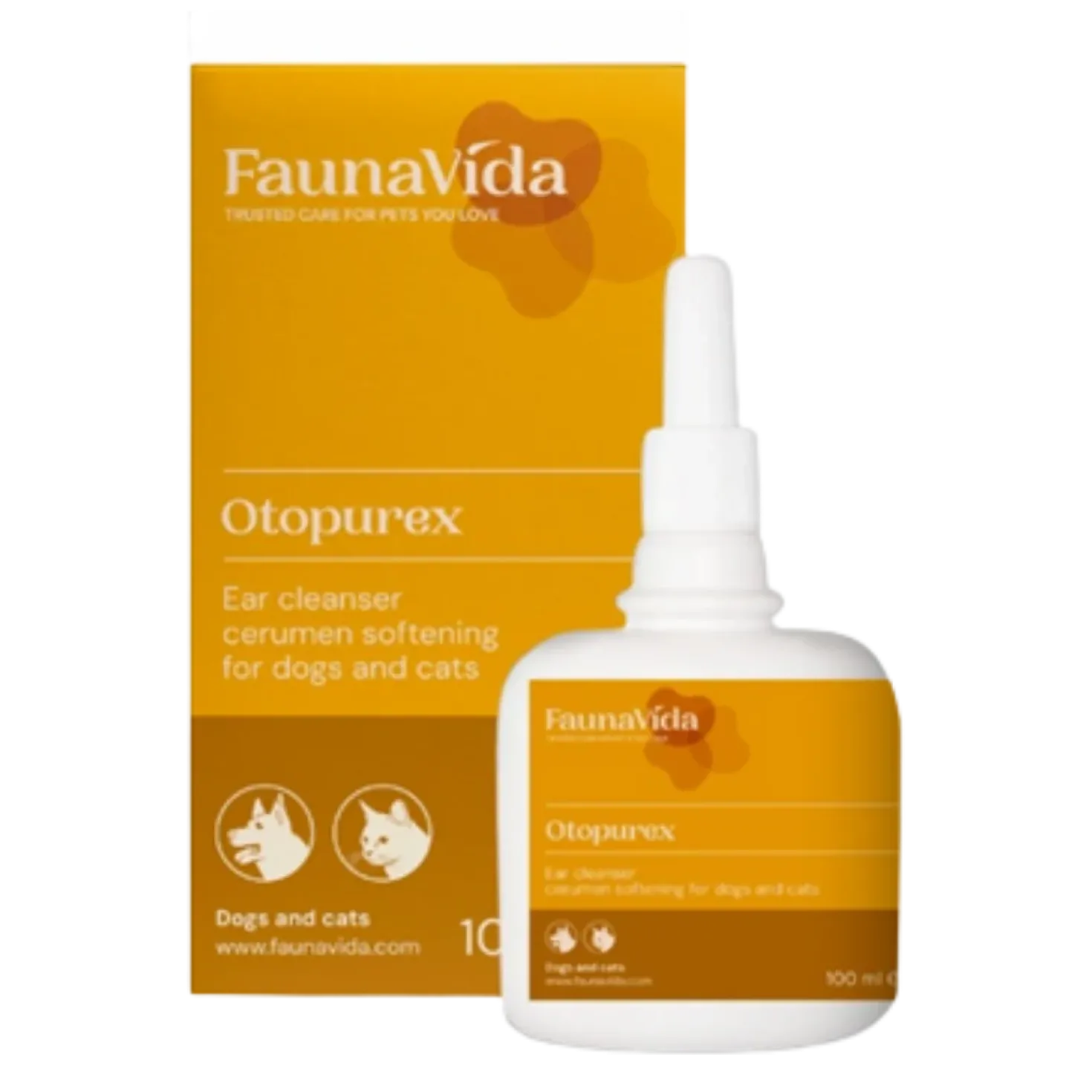 FaunaVida Otopurex - Korvanpuhdistusaine 100 ml