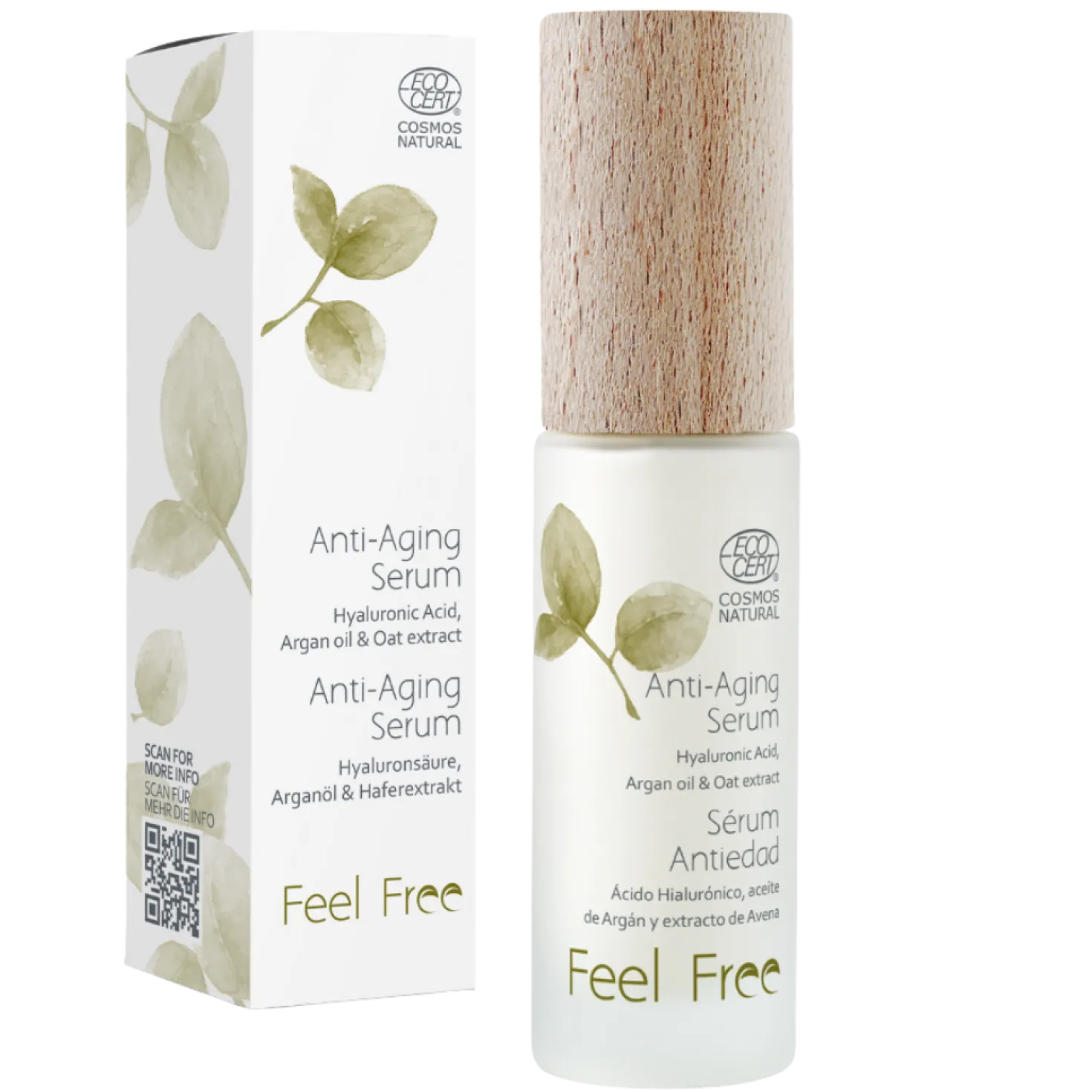 Feel Free Anti-Aging Serum - Aikuisen Ihon Tehoseerumi 30 ml