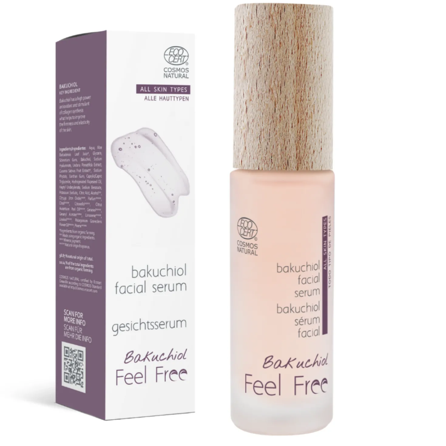 Feel Free Bakuchiol Facial Serum - Kasvoseerumi 30 ml
