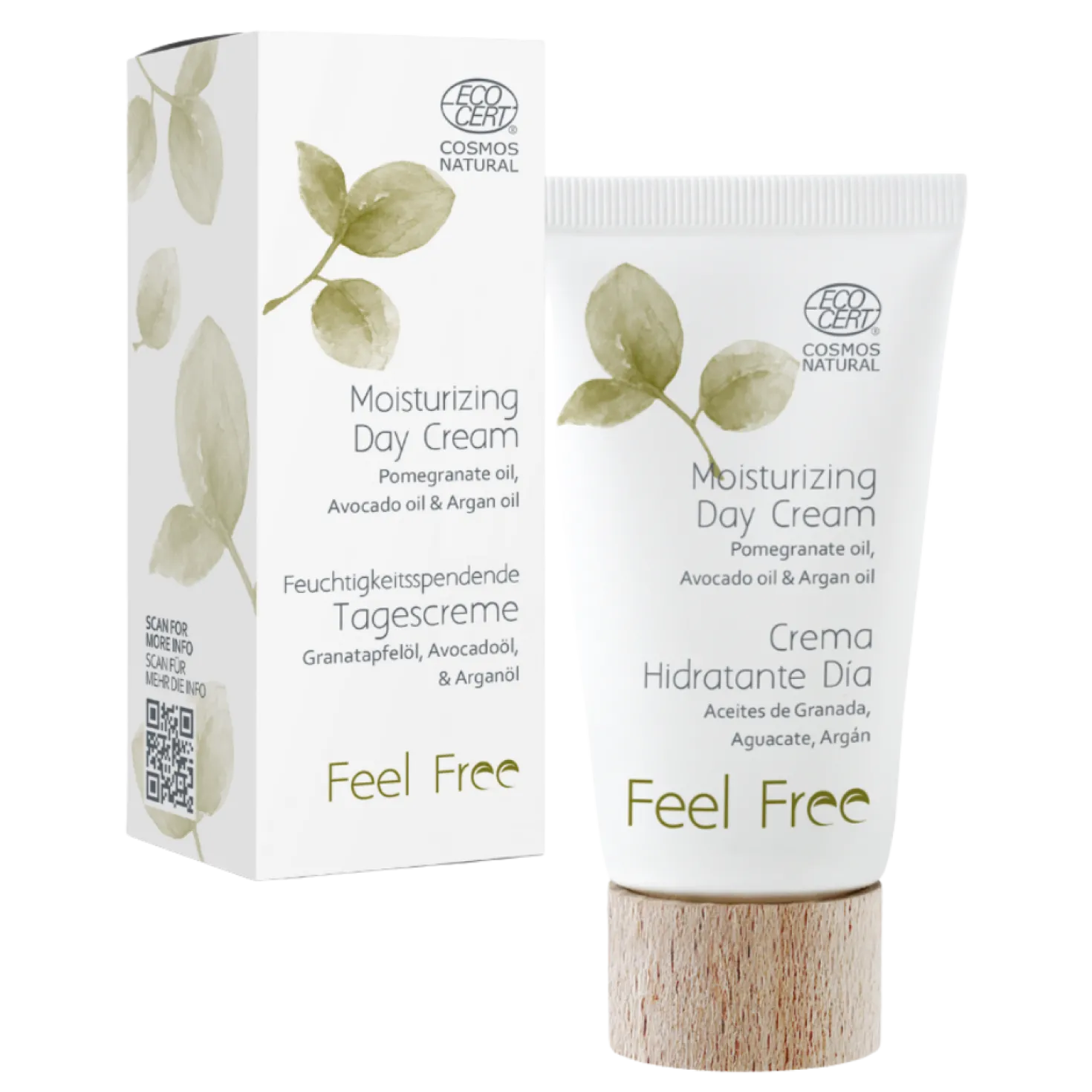 Feel Free Moisturizing Day Cream - Kosteuttava päivävoide 50 ml