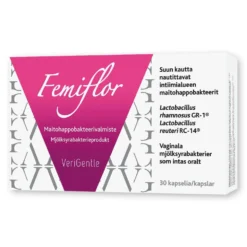 Femiflor Maitohappobakteerivalmiste 30 kaps.