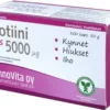 FennoVita Biotiini Plus 5000 µg 100 kaps.
