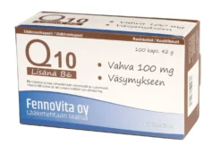 FennoVita Q10 + B6 100 mg 100 kaps.