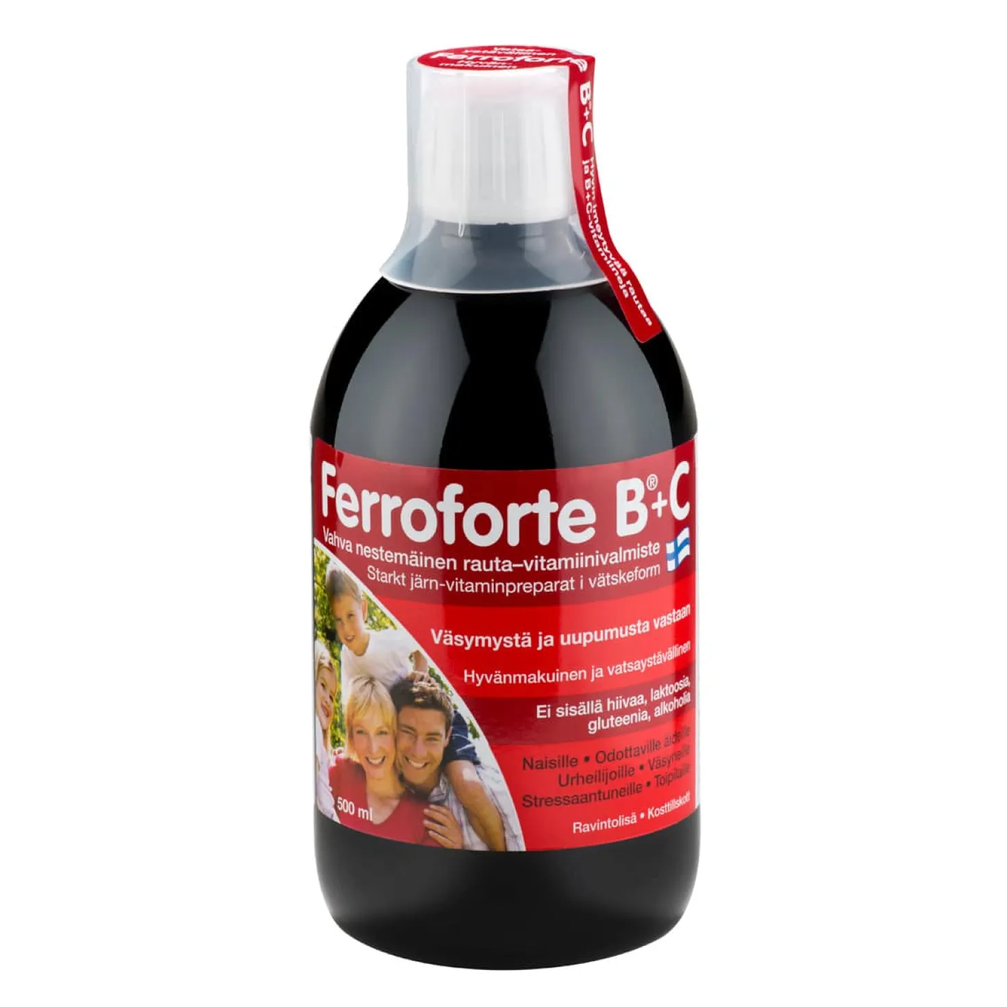 Ferroforte B + C - Rauta-vitamiinivalmiste 500 ml