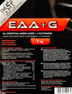 Finnmax HCT EAA+G - Aminohappojauhe 1000 g
