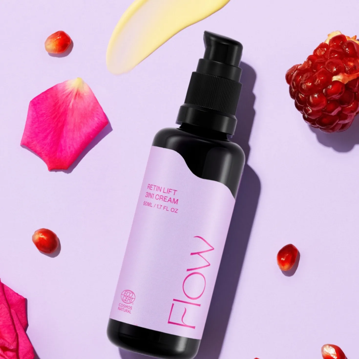 Flow Retin Lift 3 In 1 Cream - Kasvovoide ikääntyvälle iholle 50 ml