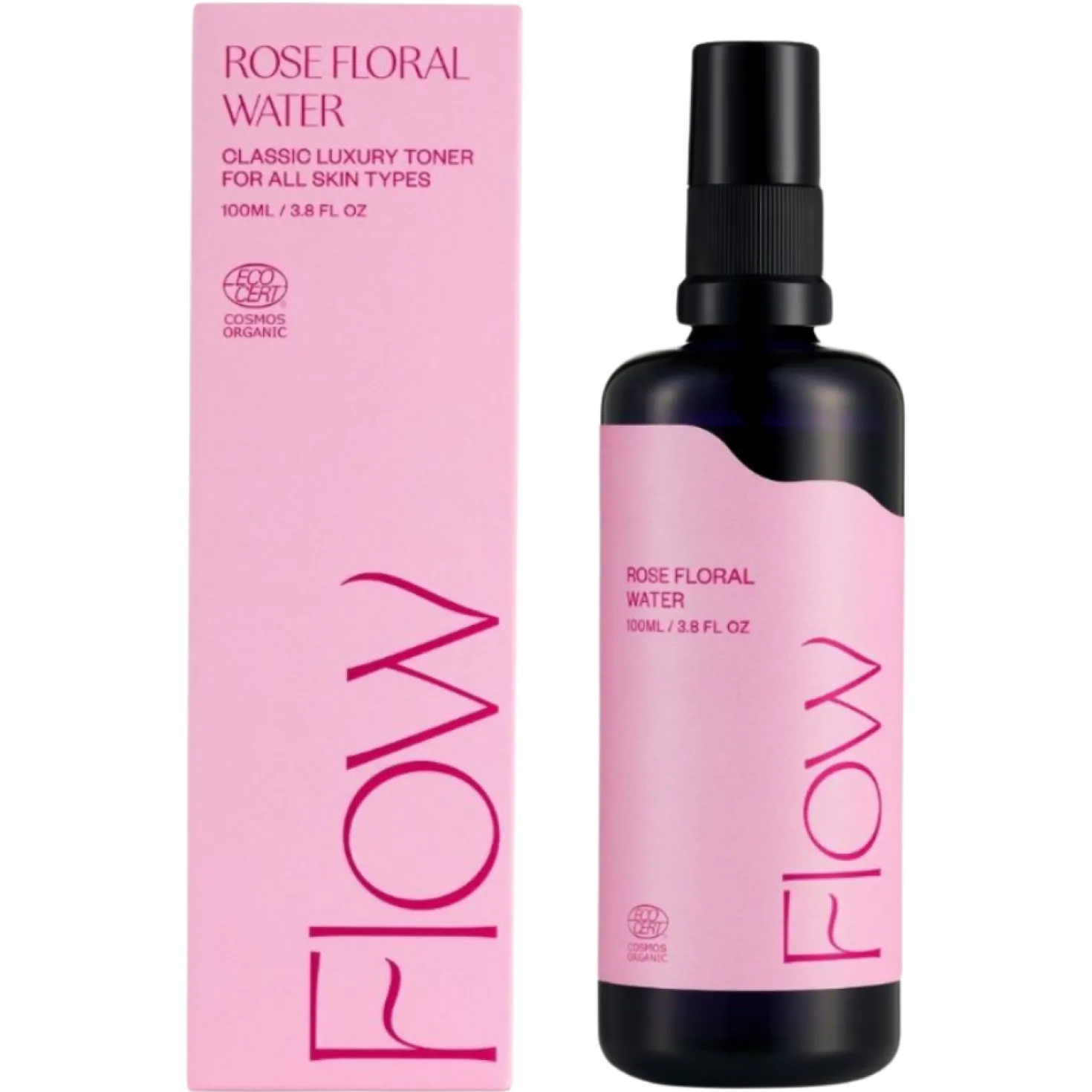 Flow Rose Floral Water - Luomu Ruusuvesi 100 ml