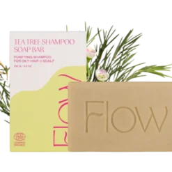 Flow Tea Tree shampoo Soap Bar - teepuu shampoopala 120 g - erä