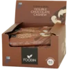 Foodin Clean & Real Double Chocolate Cashew - Proteiinipatukka TUKKUPAKKAUS 12 x 55 g - Päiväys 03/2027