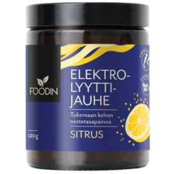 Foodin Elektrolyyttijauhe Sitrus 120 g