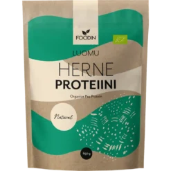 Foodin Herneproteiini Maustamaton Luomu 650 g