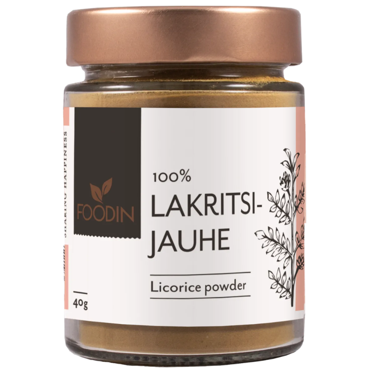 Foodin Lakritsijauhe 40 g