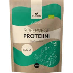 Foodin Luomu Supervege Proteiini Natural 600 g